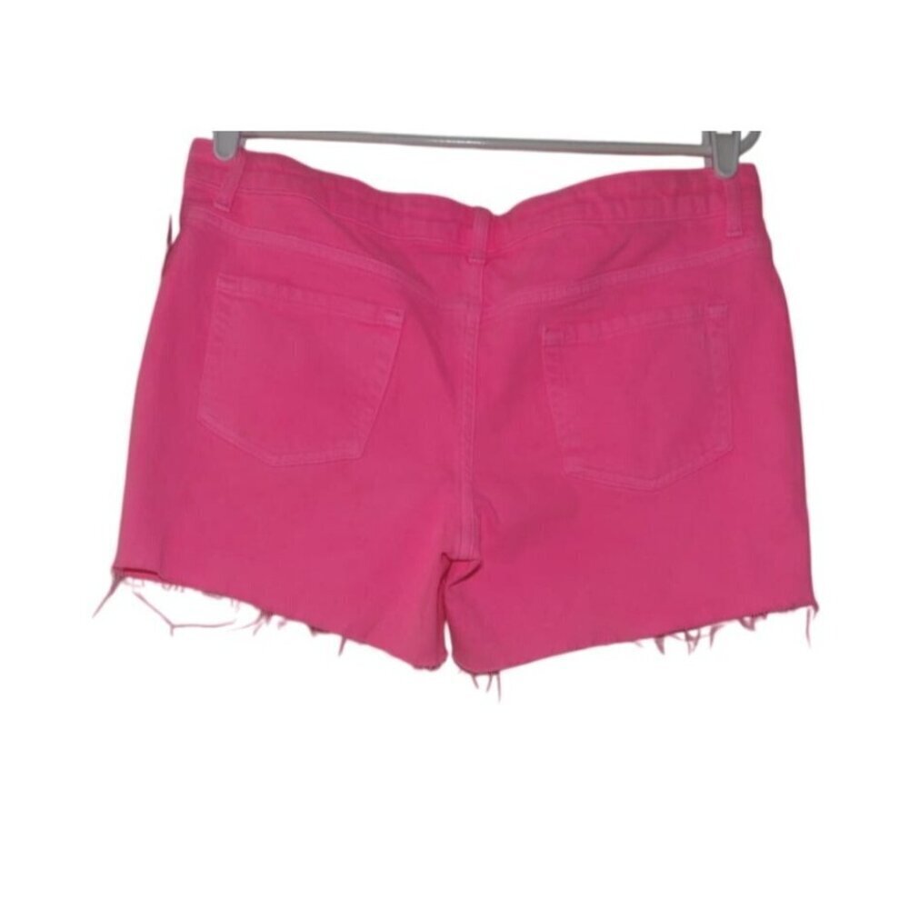 Cat & Jack Girls' Pink Stretch Denim Shorts XXLG/16/18 NWT. - Picture 4 of 9